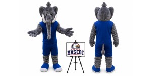 Muslce Elephant Mascot Costume Muslce Elephant Mascot Costume
