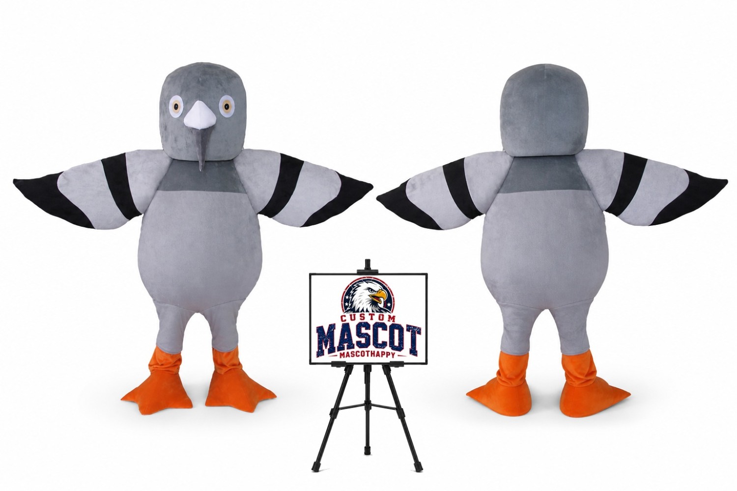 Pigeon Mascot Costume for Halloween Events Pigeon Mascot Costume for Halloween Events