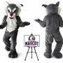 Power Cat Wildcat Mascot Costume