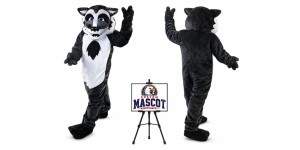 Prairie Wolf Mascot Costume Prairie Wolf Mascot Costume