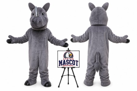 Rhino Mascot Costume