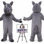 Rhino Mascot Costume