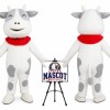 Spots Cow Mascot Costume