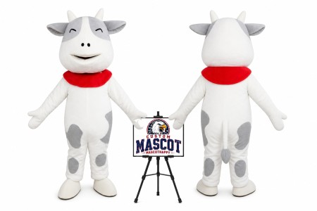 Spots Cow Mascot Costume
