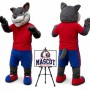 Wolf Mascot Costume