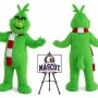 Grinch Christmas Character Mascot Costume for Christmas Events
