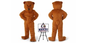 Grizzy Bear Mascot Costume Grizzy Bear Mascot Costume