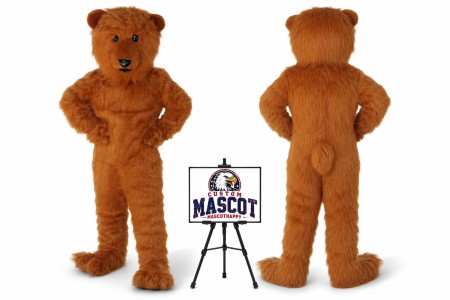 Grizzy Bear Mascot Costume