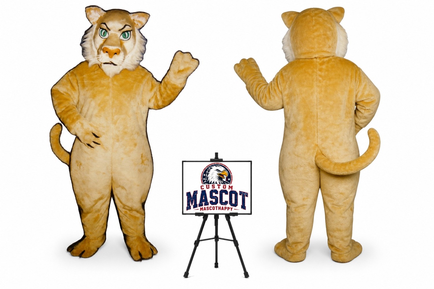 Growly Lion Mascot Costume Growly Lion Mascot Costume
