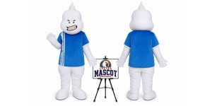 Halloween Adult Ghost Mascot Costume for Halloween Events Halloween Adult Ghost Mascot Costume for Halloween Events