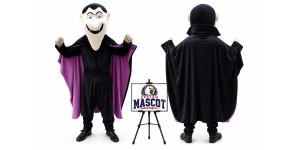 Halloween Devil Vampire Mascot Costume for Halloween Events Halloween Devil Vampire Mascot Costume for Halloween Events