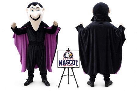 Halloween Devil Vampire Mascot Costume for Halloween Events