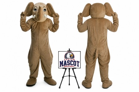 Halloween Elephant Mascot Costume for Halloween Events