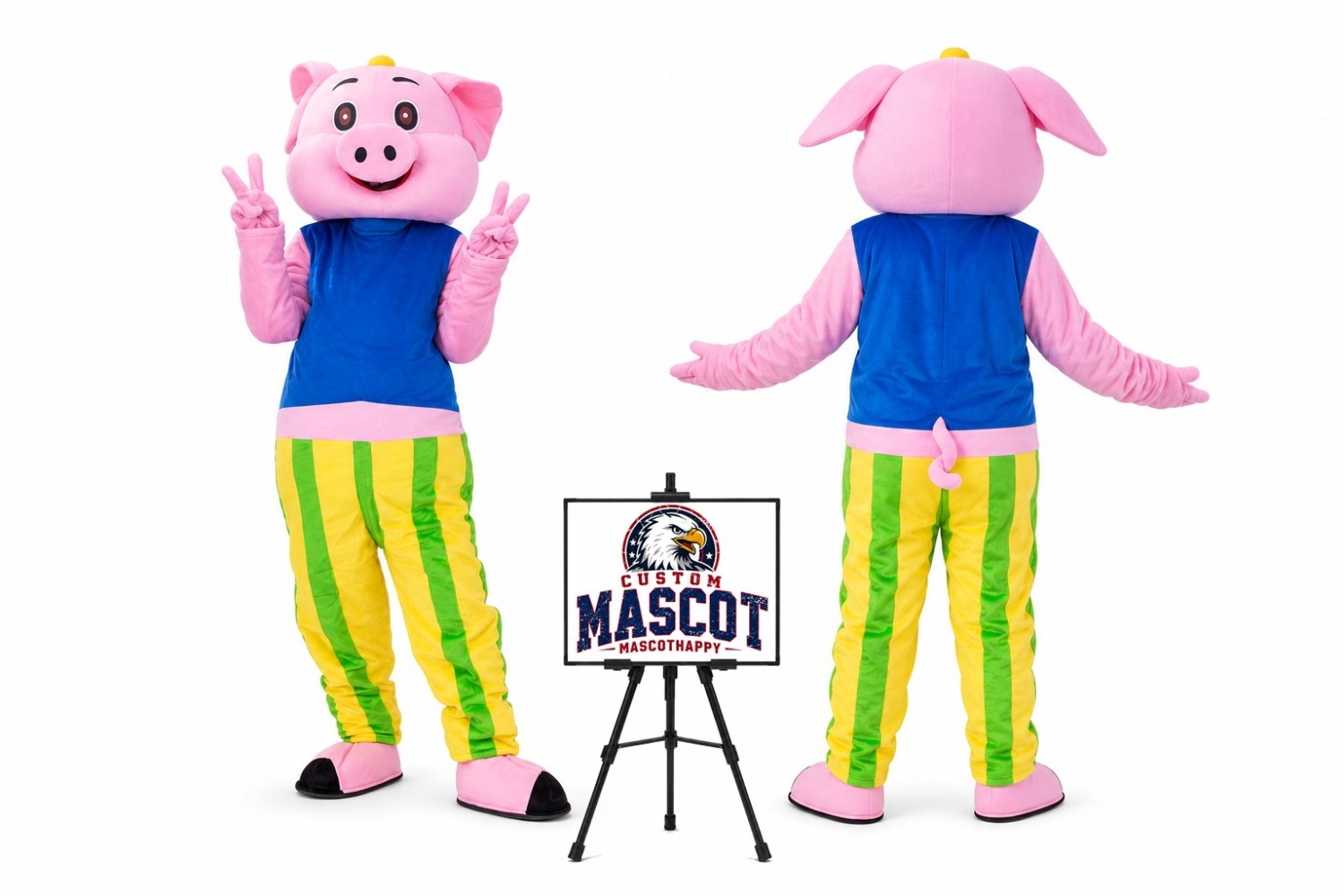 Halloween Pig Mascot Costume for Halloween Events Halloween Pig Mascot Costume for Halloween Events