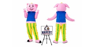 Halloween Pig Mascot Costume for Halloween Events Halloween Pig Mascot Costume for Halloween Events