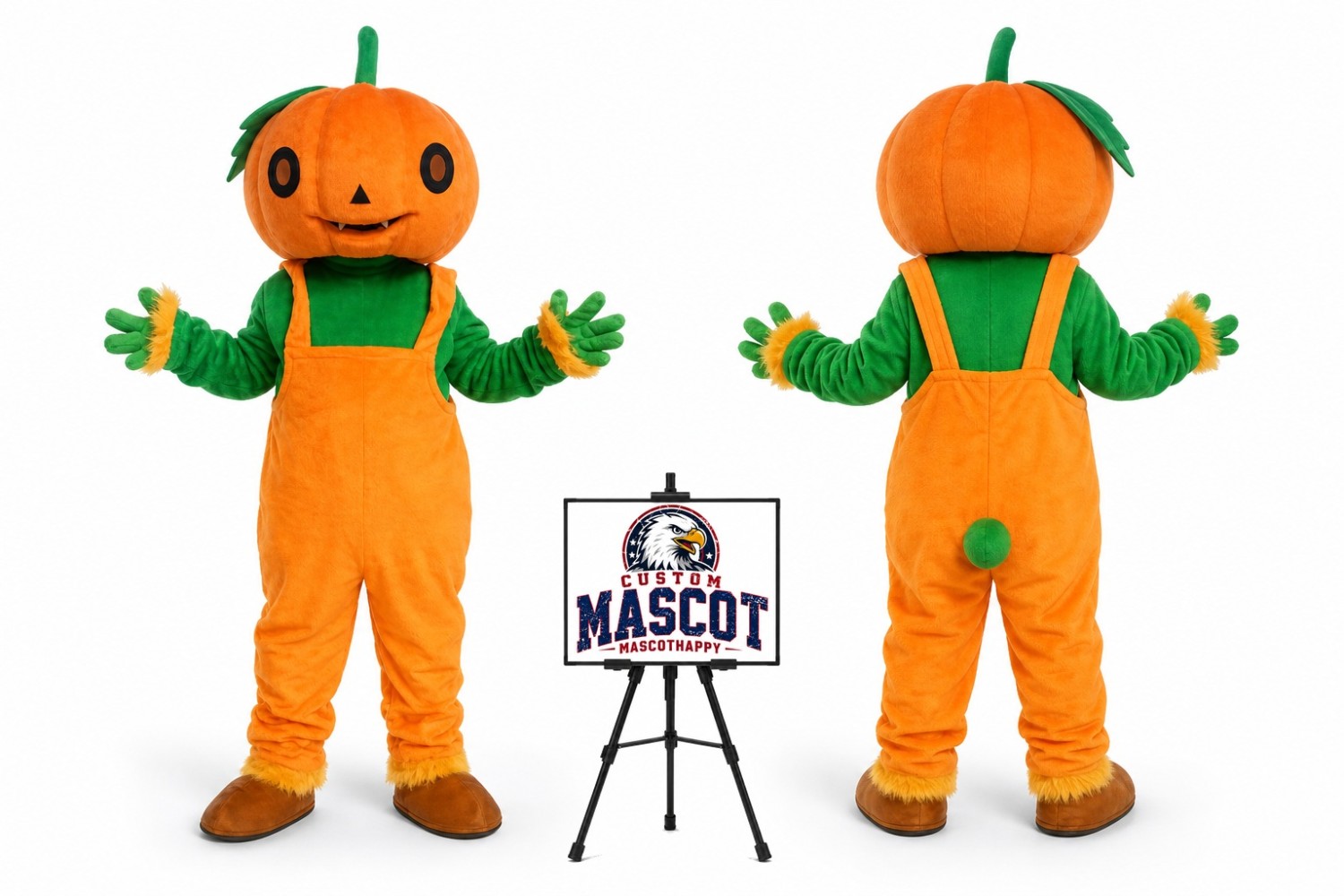 Halloween Pumpkin Mascot Costume for Halloween Events Halloween Pumpkin Mascot Costume for Halloween Events