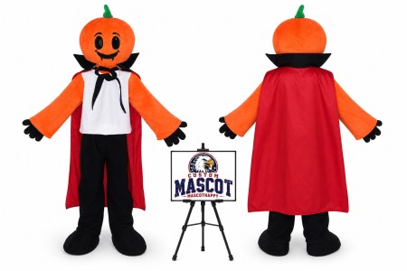 Halloween Pumpkin Mascot Costume for Halloween Events