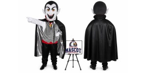 Halloween Vampire Mascot Costume for Halloween Events Halloween Vampire Mascot Costume for Halloween Events