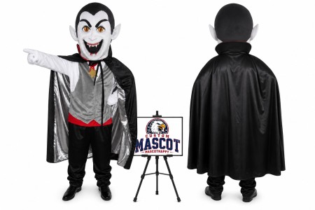 Halloween Vampire Mascot Costume for Halloween Events