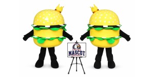 Hamburg Mascot Costume Hamburg Mascot Costume