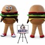 Hamburger Mascot Burger Costume Mascot Costume