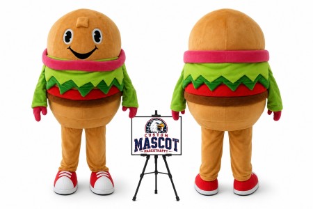 Hamburger Mascot Costume