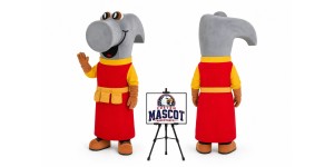 Hammer Hardware Mascot Costume Hammer Hardware Mascot Costume