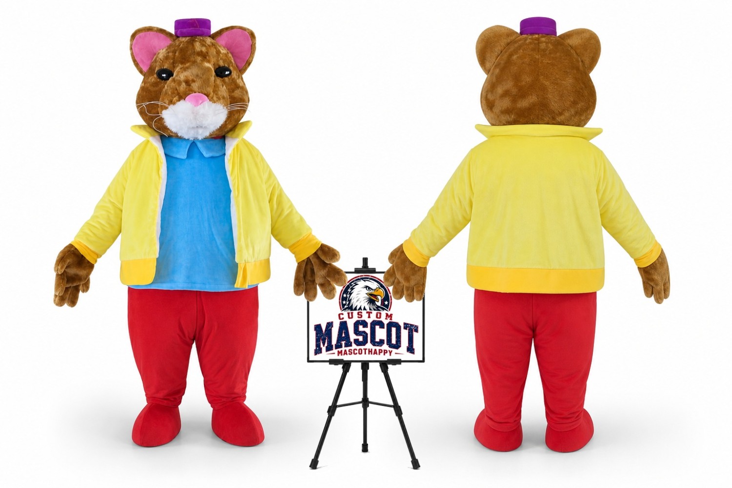 Hamster Mascot Costume Hamster Mascot Costume