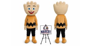 Hand Finger Mascot Costume Hand Finger Mascot Costume
