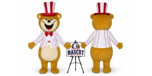 Happy Bear Mascot Costume Happy Bear Mascot Costume