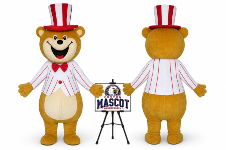 Happy Bear Mascot Costume