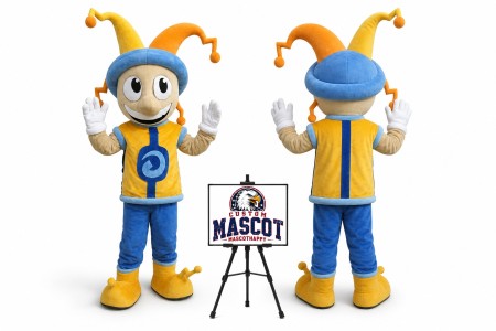 Happy Boy Clown Mascot Costume for Parties