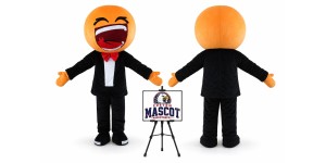 Happy Face Mascot Costume Happy Face Mascot Costume