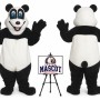 Happy Panda Bear Mascot Costume