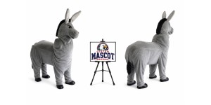 2 Person Donkey Mascot Costume 2 Person Donkey Mascot Costume