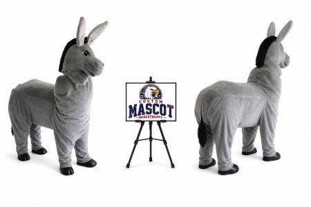 2 Person Donkey Mascot Costume