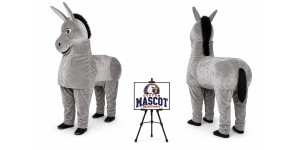 Person Donkey Horse Mascot Costume Person Donkey Horse Mascot Costume