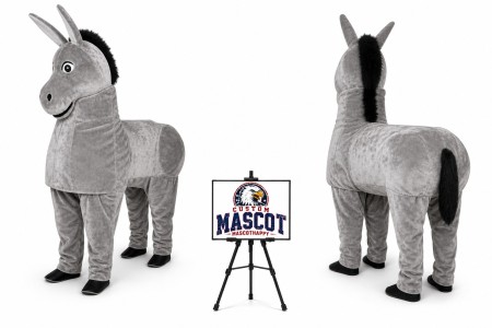 Person Donkey Horse Mascot Costume