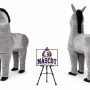 Person Donkey Horse Mascot Costume