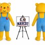 Animal Cartoon Bear Mascot Costume