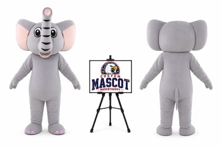 Animal Cartoon Big Elephant Mascot Costume