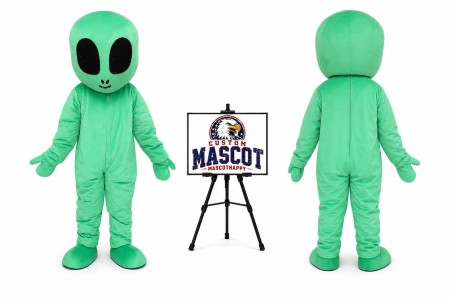 Adult Alien Mascot Costume