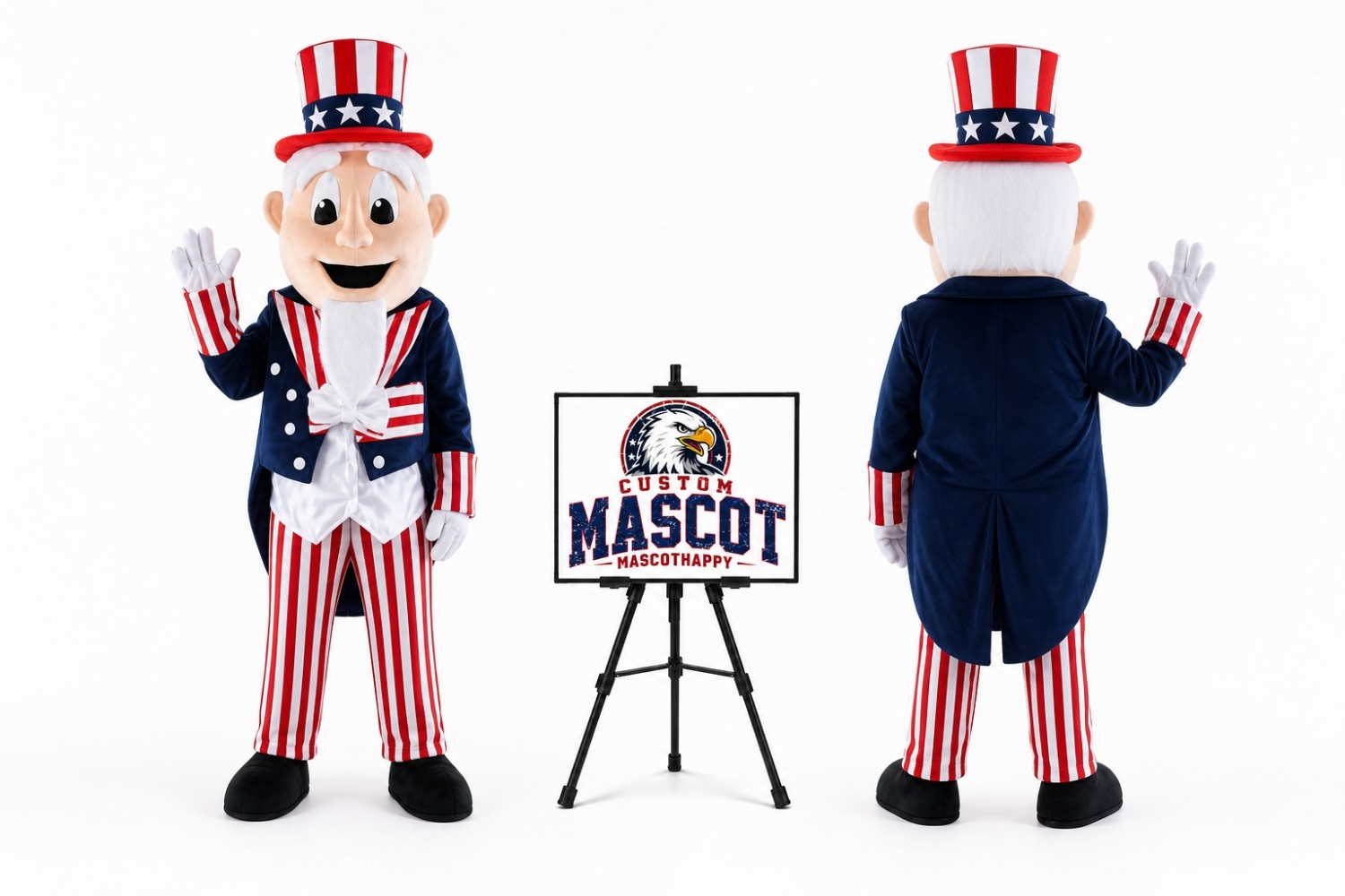 Adult American Old Man Magician Mascot Costume for Parties Adult American Old Man Magician Mascot Costume for Parties