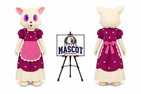 Animal Cartoon Cat Teacher Mascot Costume