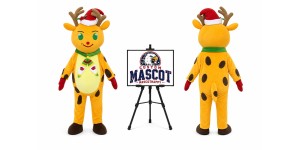 Animal Cartoon Christmas Deer Mascot Costume for Christmas Events Animal Cartoon Christmas Deer Mascot Costume for Christmas Events