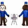 Adult Animal Monkey Mascot Costume