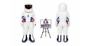 Adult Astronaut Mascot Costume Adult Astronaut Mascot Costume