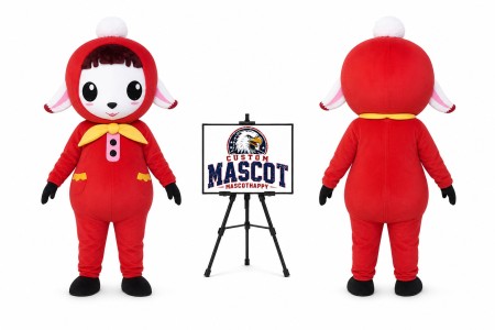Animal Cartoon Little Sheep Mascot Costume