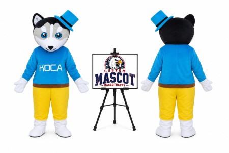Animal Cartoon Little Wolf Mascot Costume