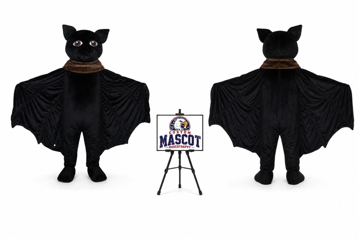 Adult Bat Mascot Costume Adult Bat Mascot Costume